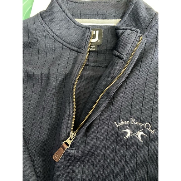 Footjoy Navy Jacket Indian River Club Country Club Golfing - Picture 4 of 11